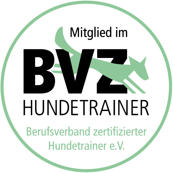 Mitglied im Bundesverband der Hundetrainer – BVZ zertifiziert